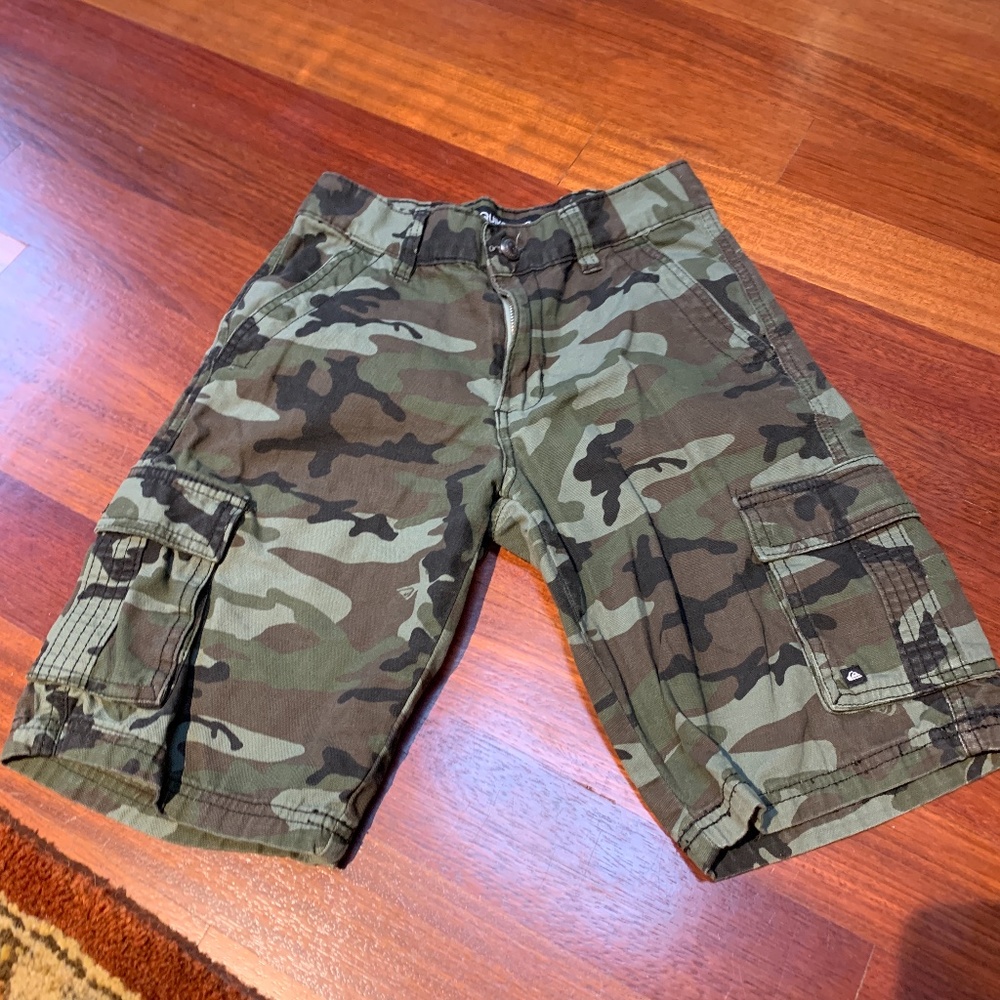 Quicksilver Boys Camouflage Shorts (24)